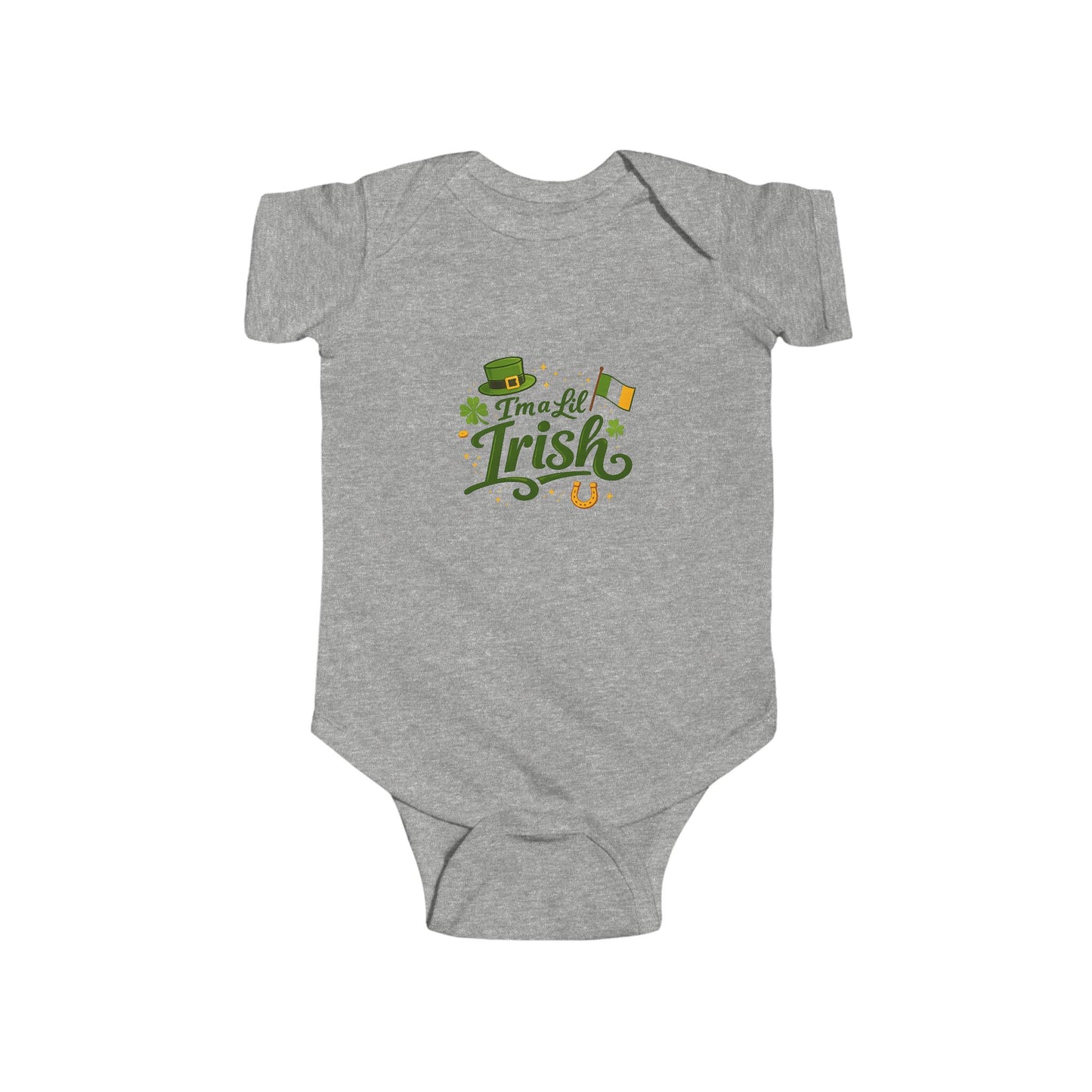 "I'm a Little Irish" St. Patrick's Day Baby Onesie