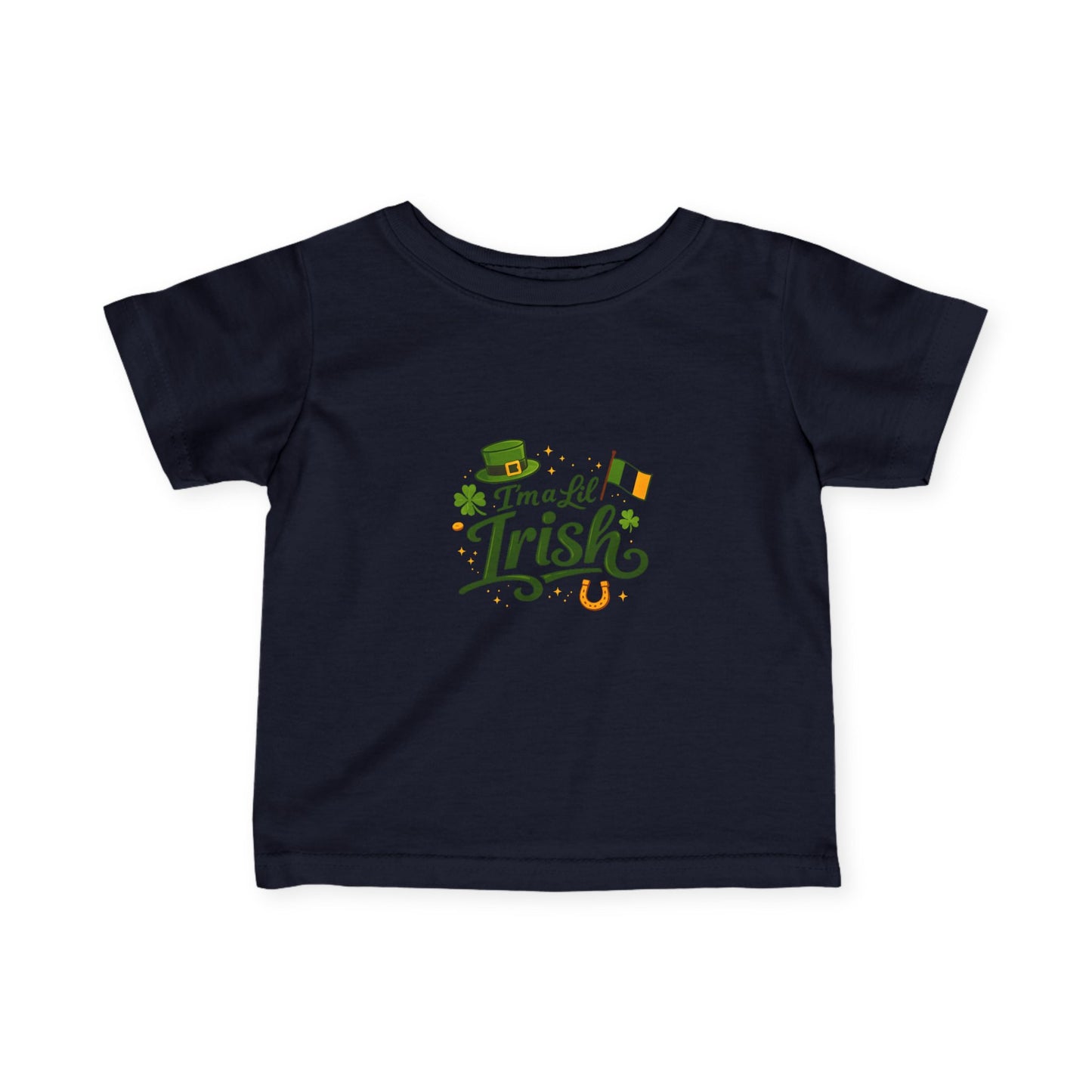 Infant Tee — "I'm a Lil' Irish" St. Patrick's Day Baby Shirt