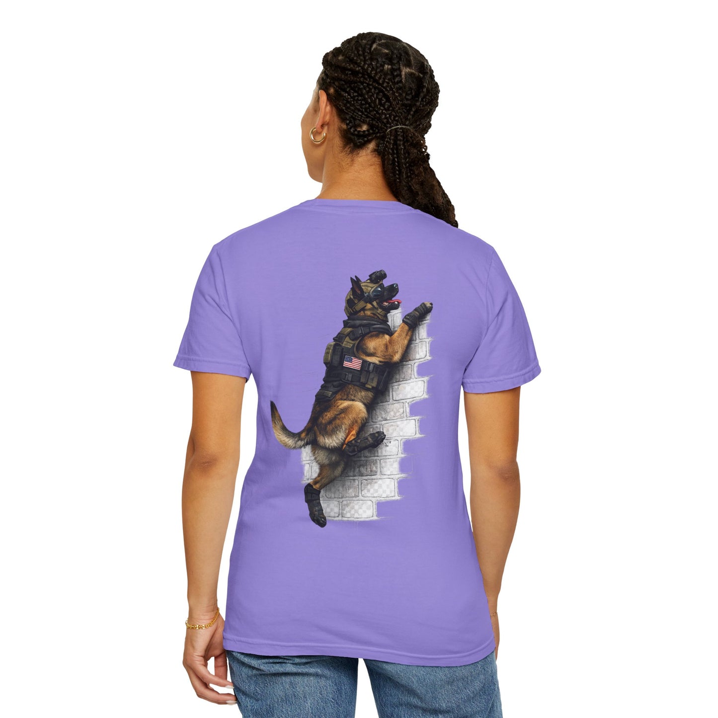 German Shepherd K9 Climbing T‑Shirt
