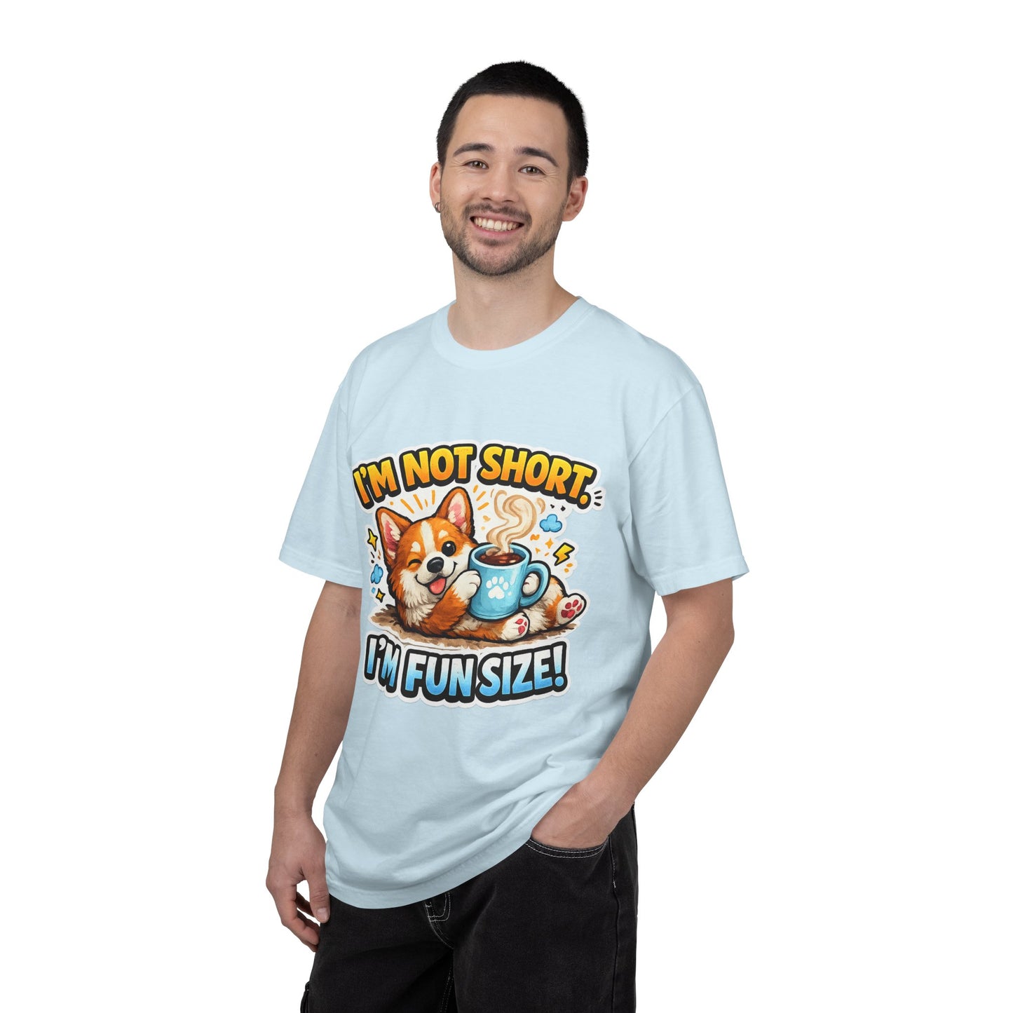 Corgi "I'm Not Short, I'm Fun Size" T-Shirt