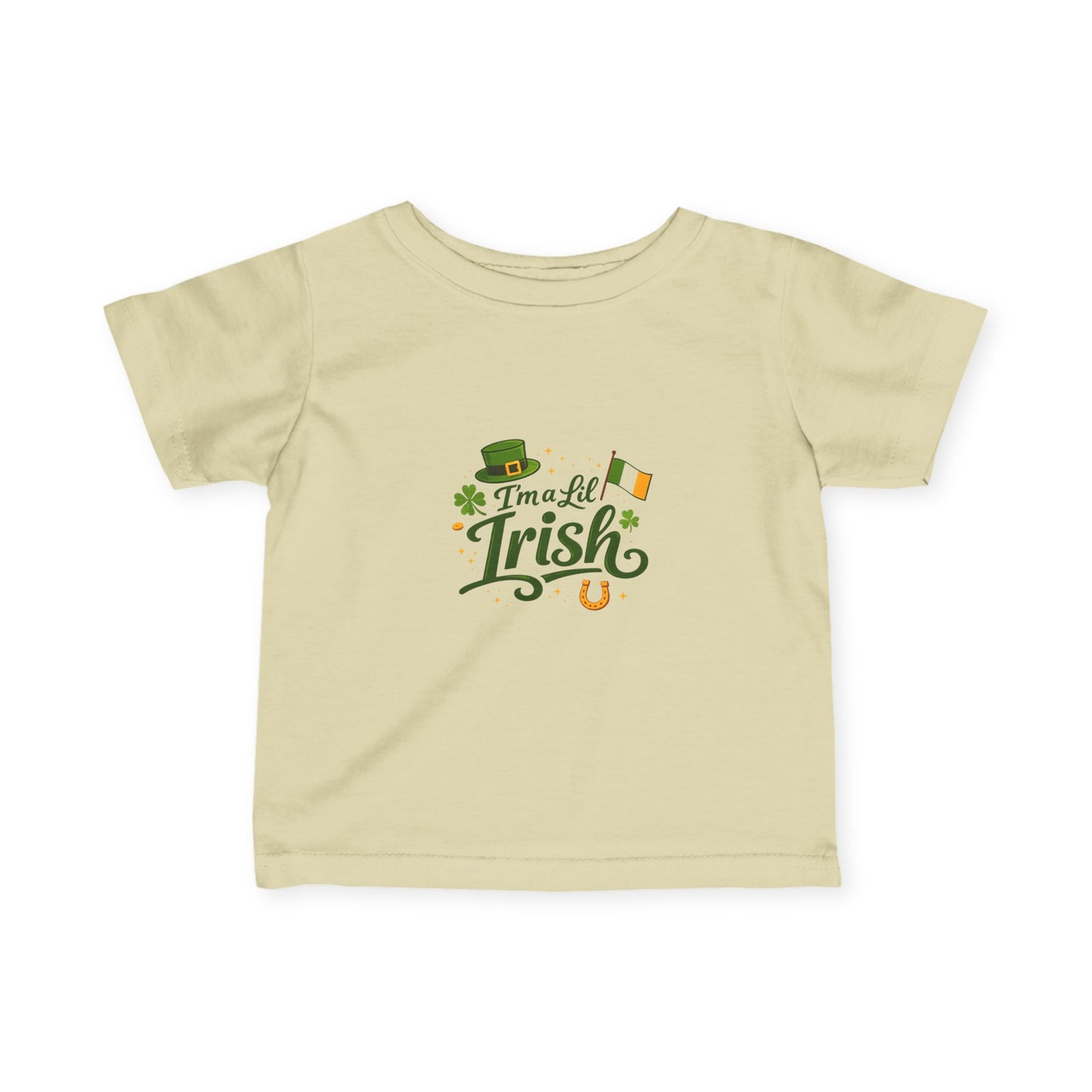 Infant Tee — "I'm a Lil' Irish" St. Patrick's Day Baby Shirt
