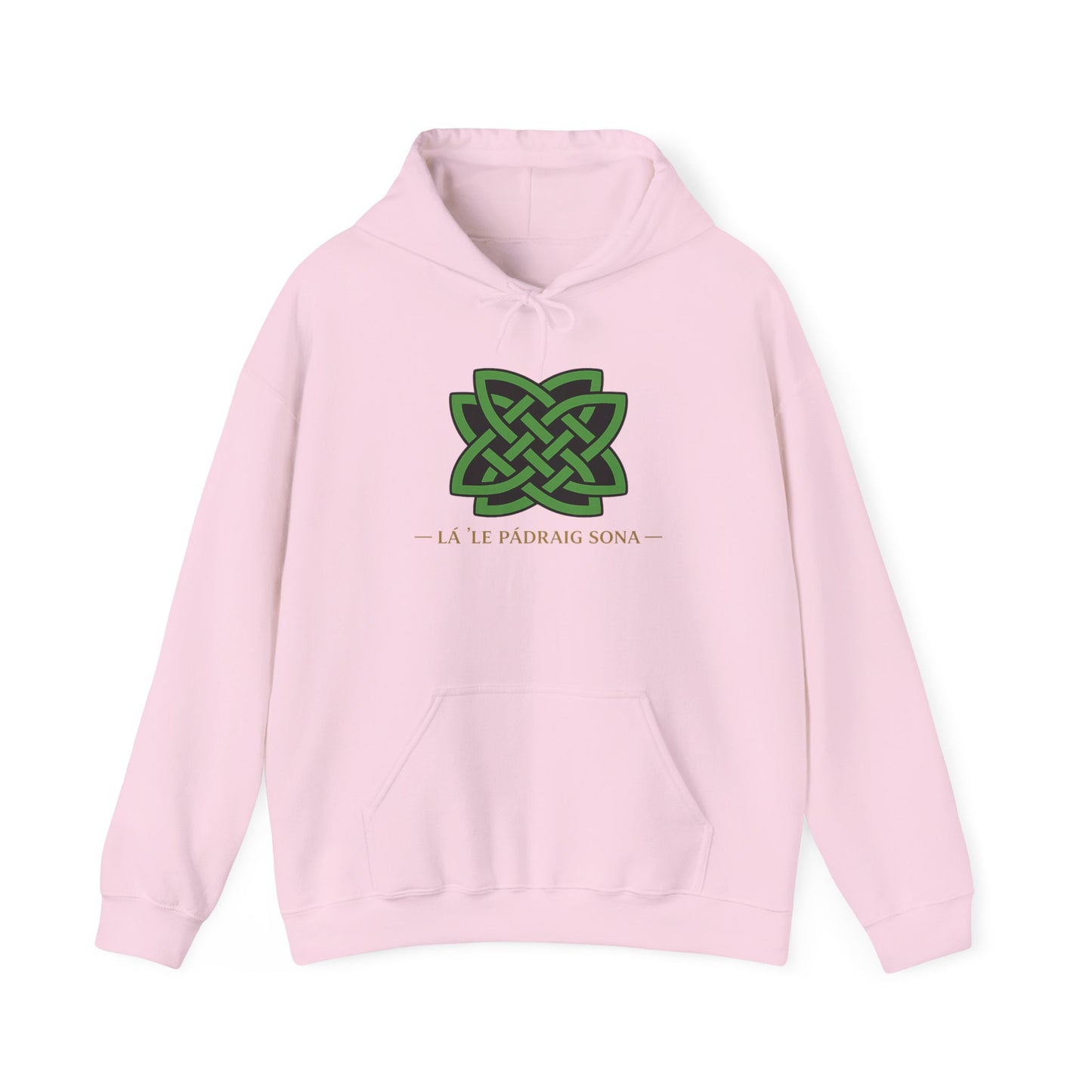 St. Patrick's Celtic Knot Hoodie – Lá Fhéile Pádraig Sona Irish Pride Sweatshirt