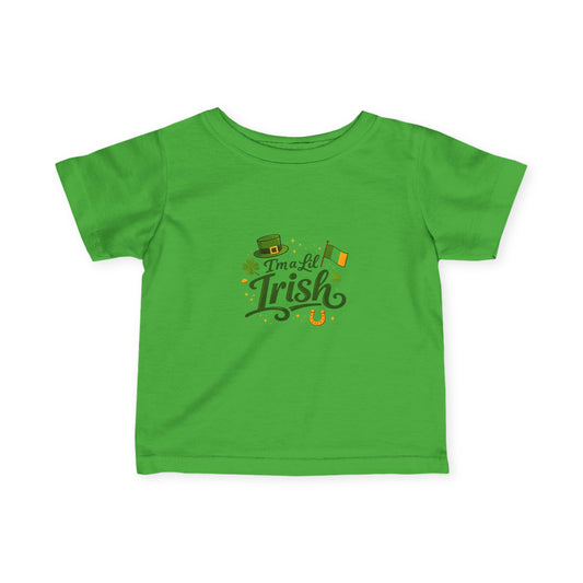 Infant Tee — "I'm a Lil' Irish" St. Patrick's Day Baby Shirt
