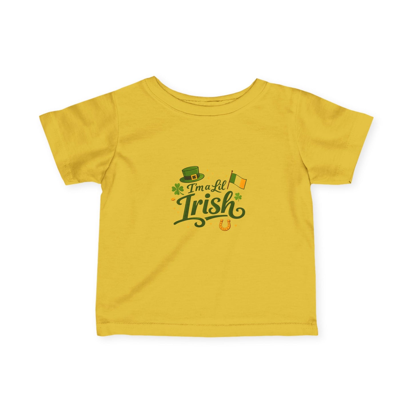 Infant Tee — "I'm a Lil' Irish" St. Patrick's Day Baby Shirt