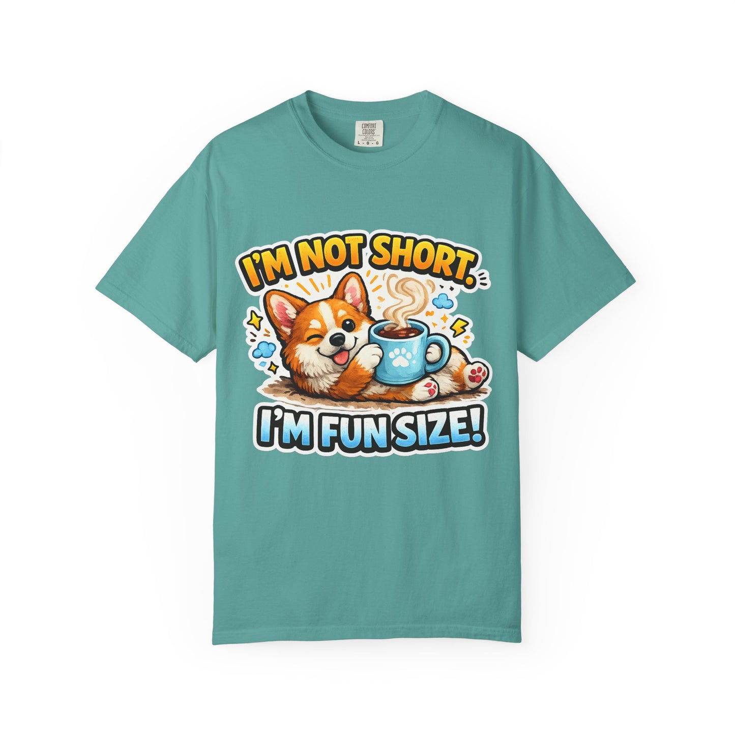 Corgi "I'm Not Short, I'm Fun Size" T-Shirt
