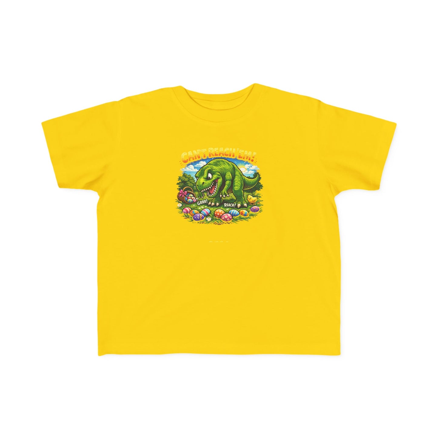 Toddler T-Shirt — T-REX "Can't Reach Me" Graphic