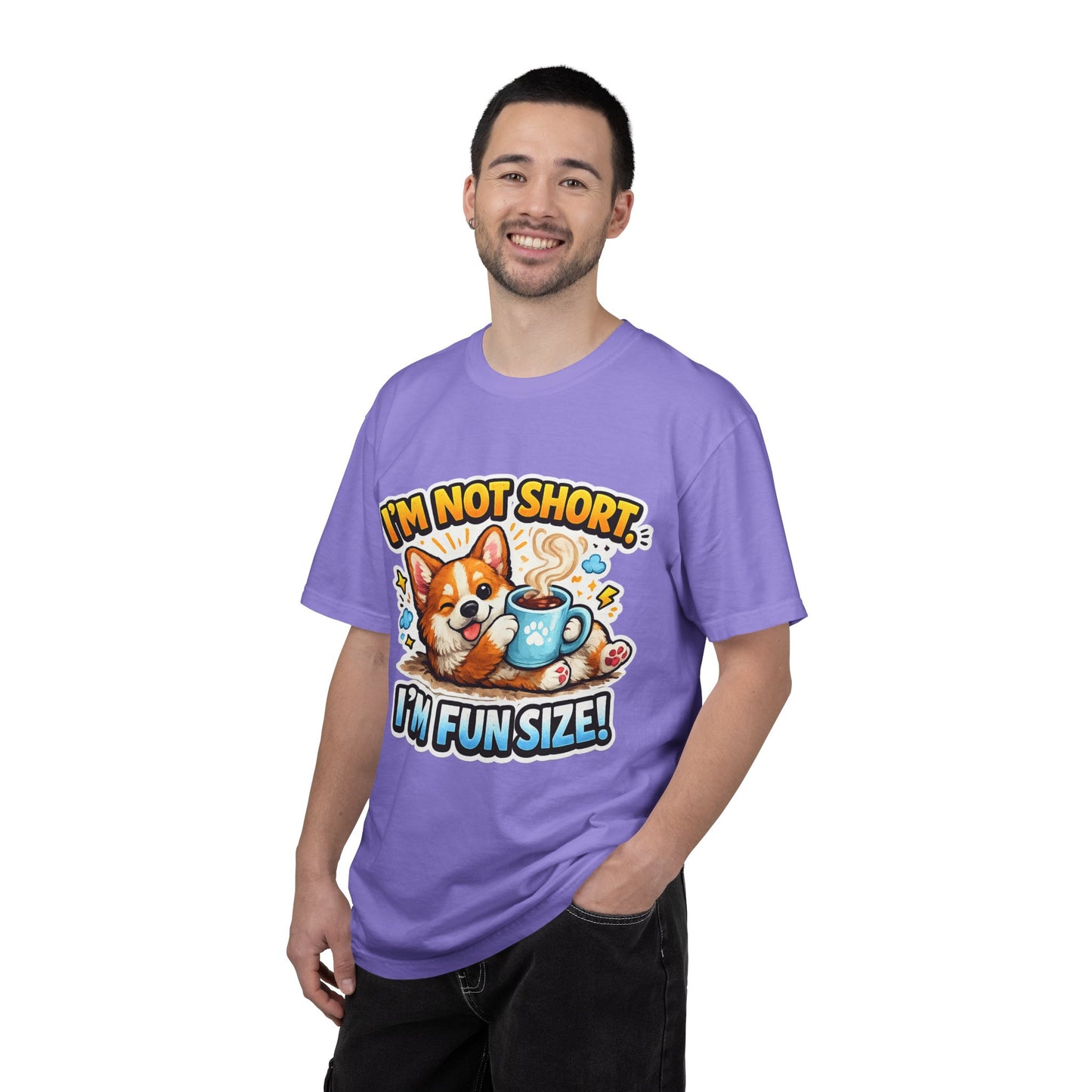 Corgi "I'm Not Short, I'm Fun Size" T-Shirt