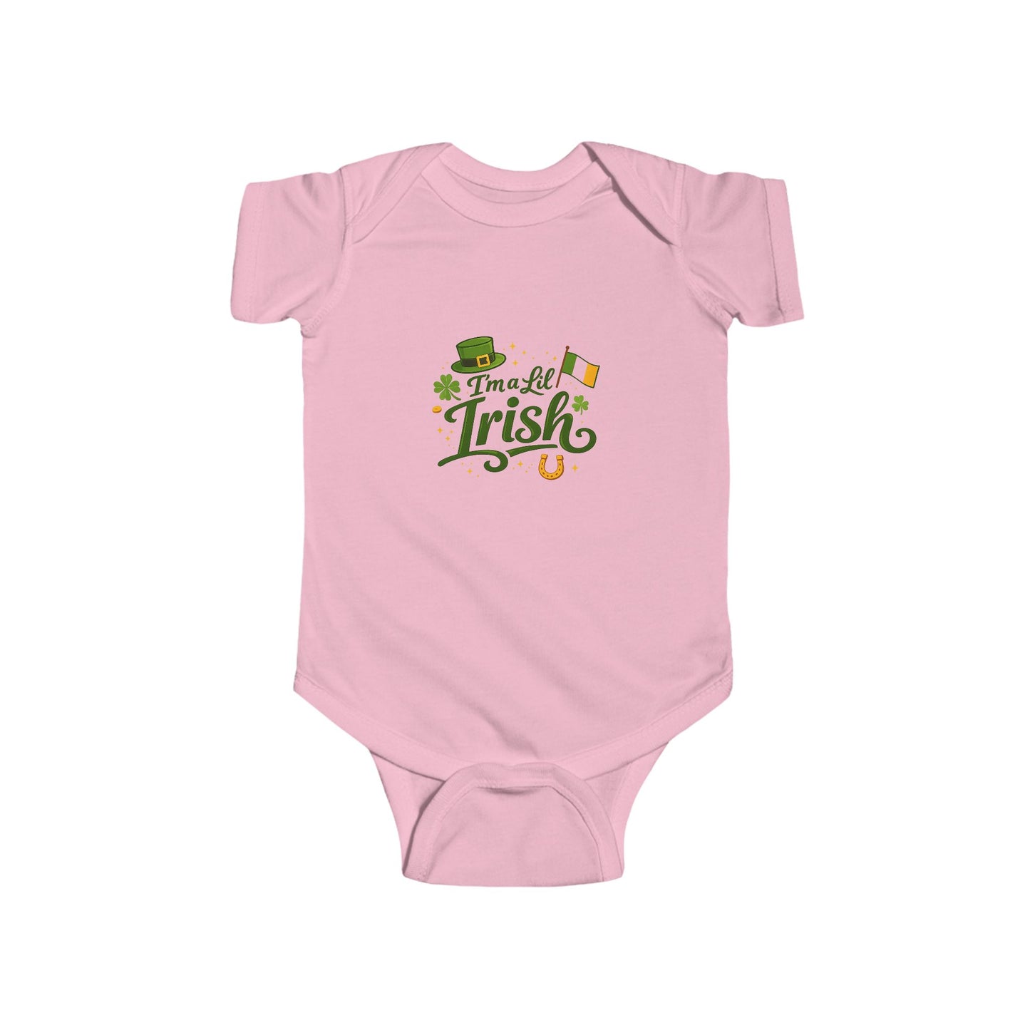 "I'm a Little Irish" St. Patrick's Day Baby Onesie