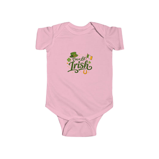 "I'm a Little Irish" St. Patrick's Day Baby Onesie