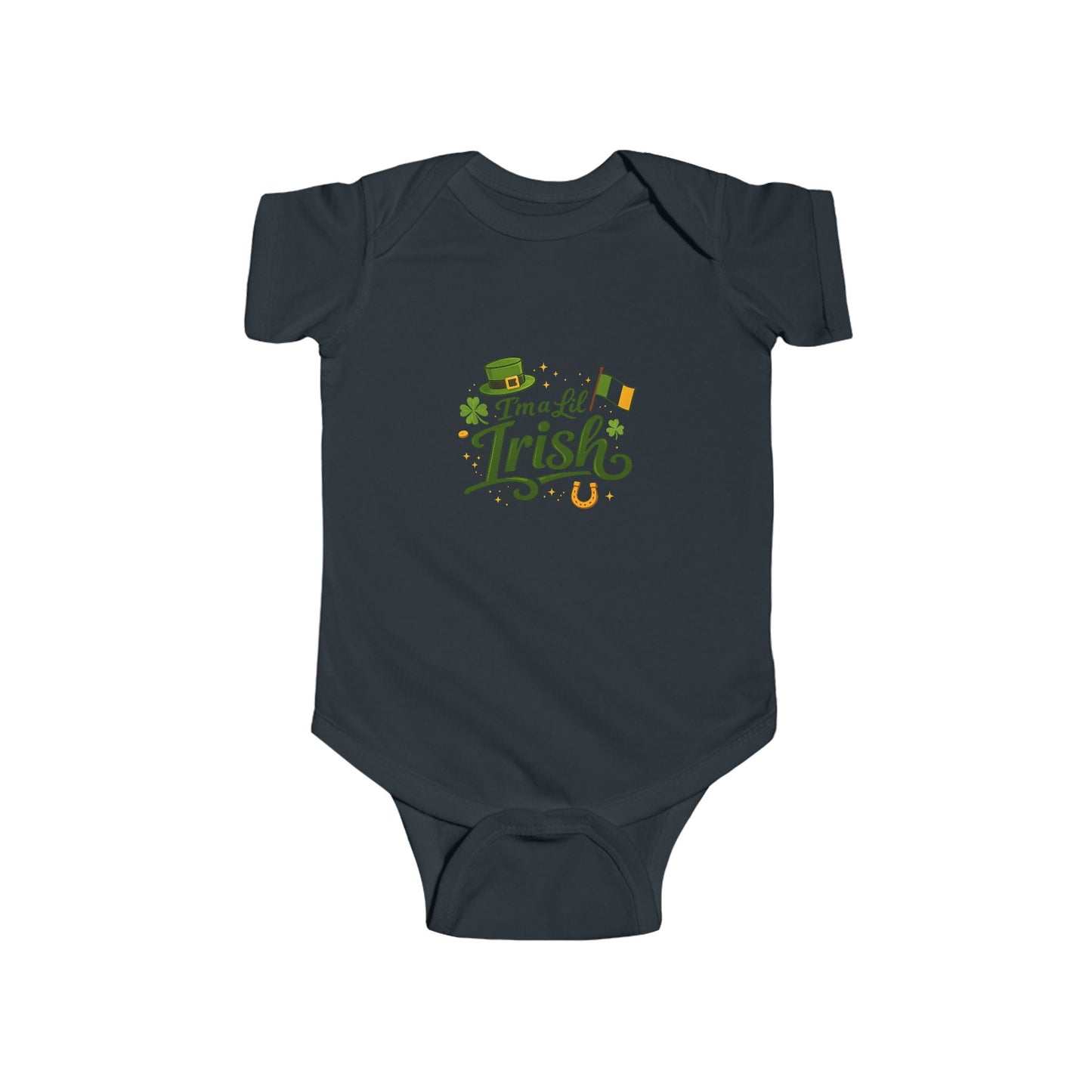 "I'm a Little Irish" St. Patrick's Day Baby Onesie