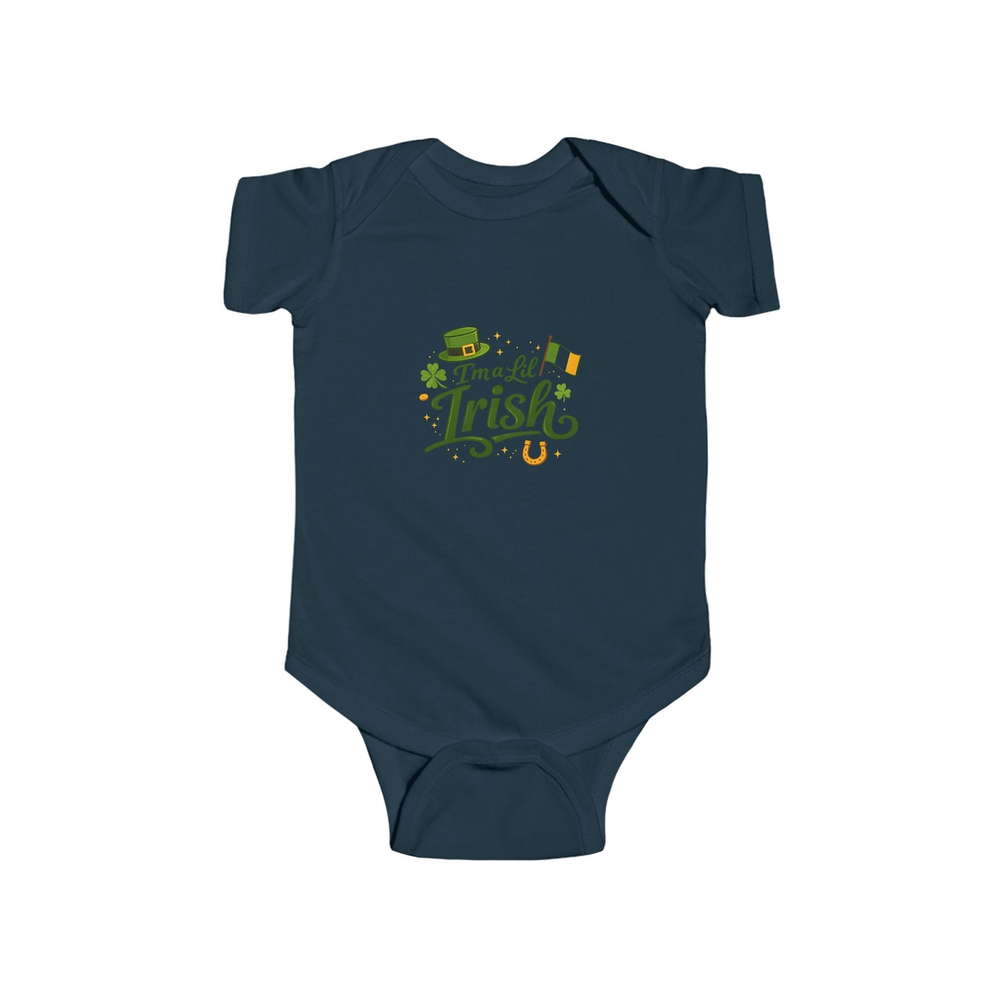 "I'm a Little Irish" St. Patrick's Day Baby Onesie