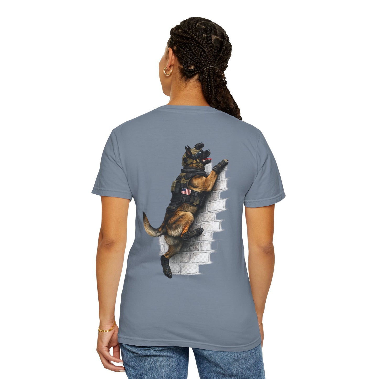 German Shepherd K9 Climbing T‑Shirt