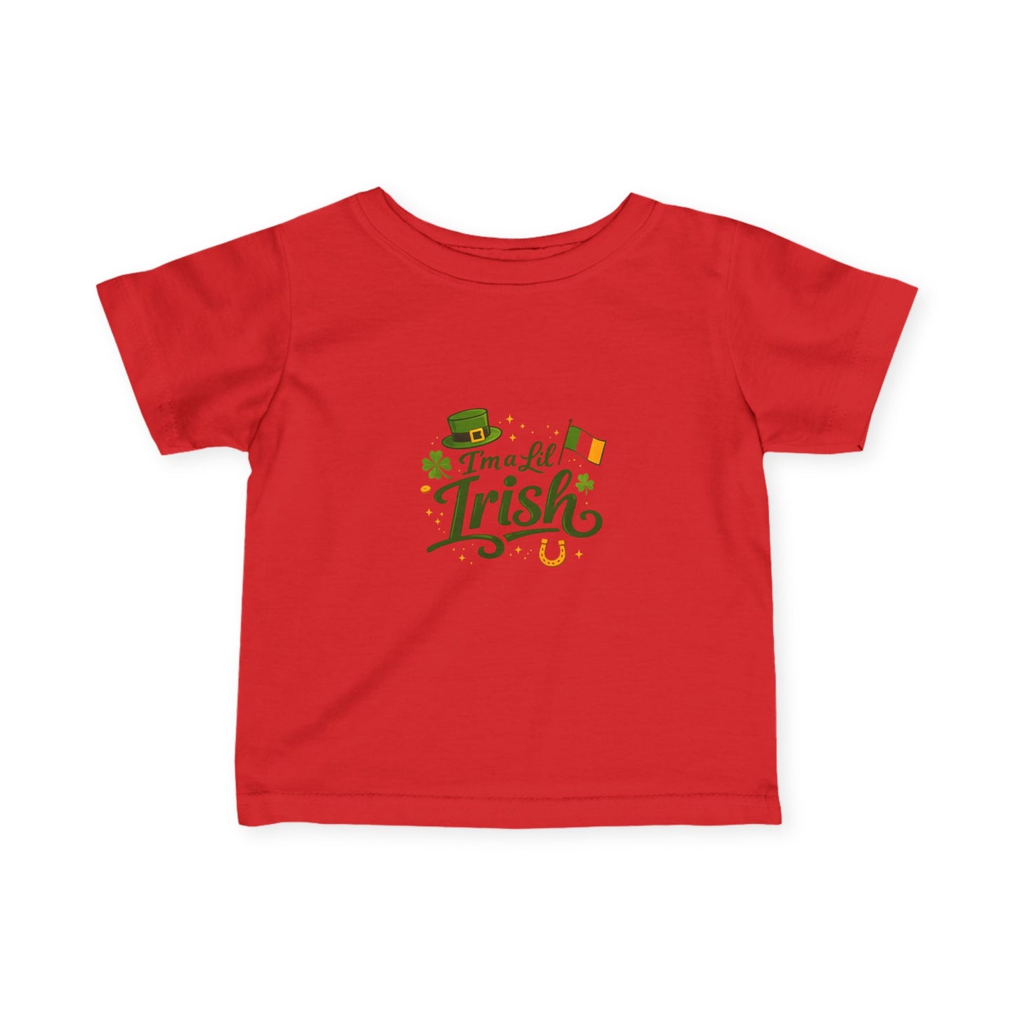 Infant Tee — "I'm a Lil' Irish" St. Patrick's Day Baby Shirt