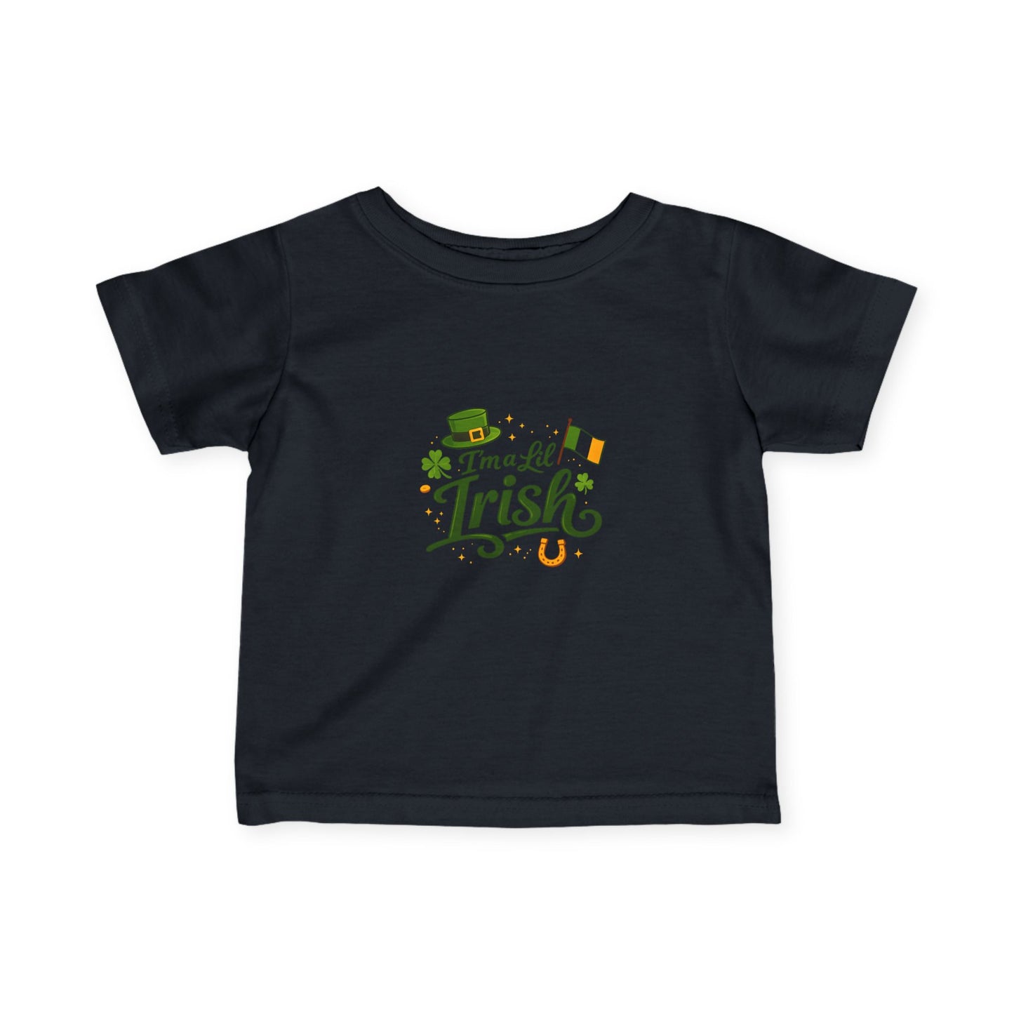 Infant Tee — "I'm a Lil' Irish" St. Patrick's Day Baby Shirt