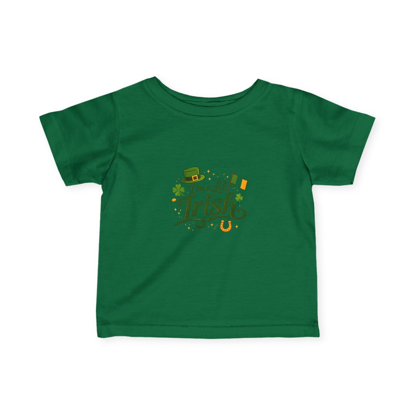 Infant Tee — "I'm a Lil' Irish" St. Patrick's Day Baby Shirt
