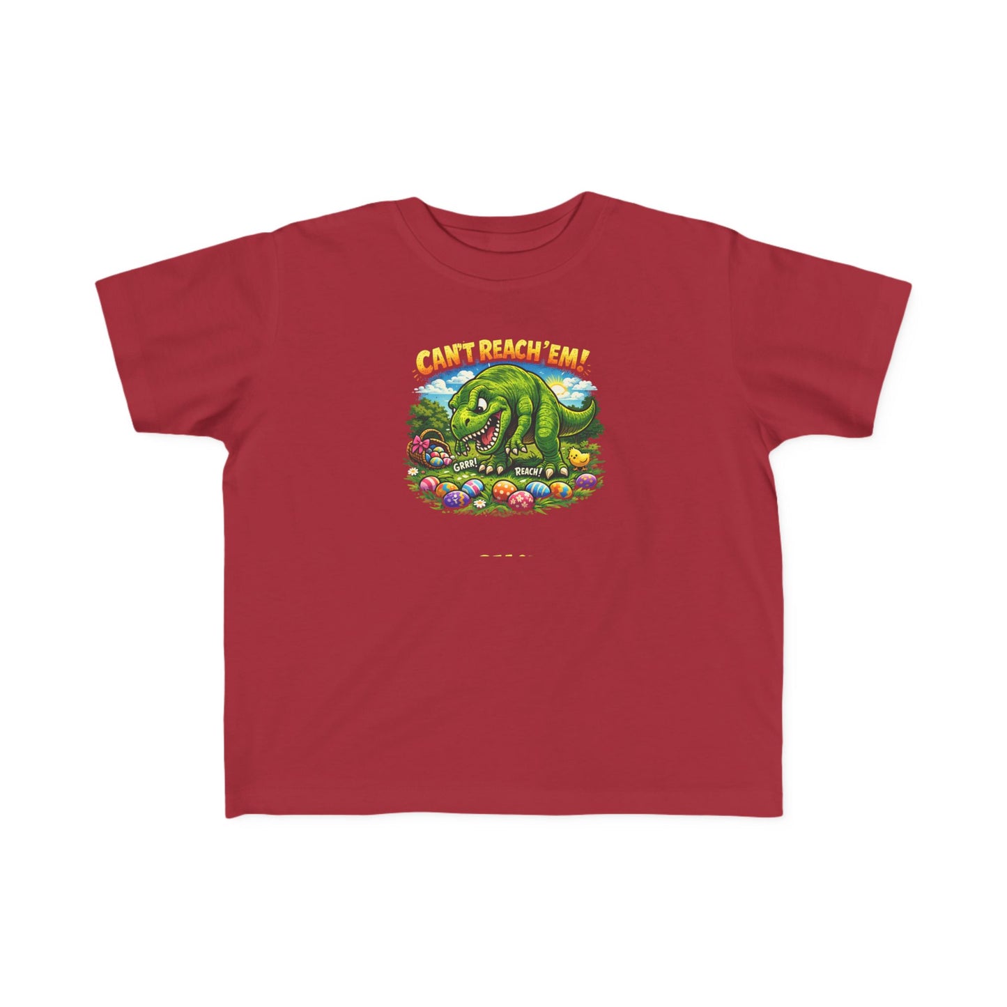 Toddler T-Shirt — T-REX "Can't Reach Me" Graphic