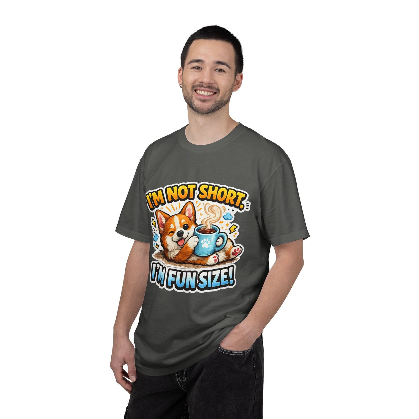 Corgi "I'm Not Short, I'm Fun Size" T-Shirt
