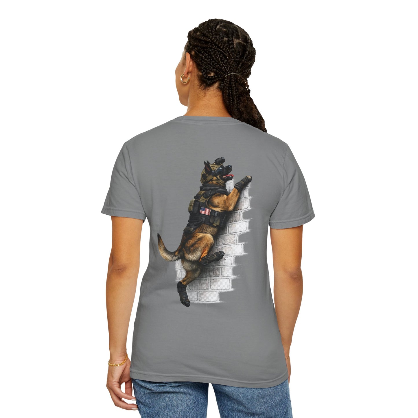 German Shepherd K9 Climbing T‑Shirt