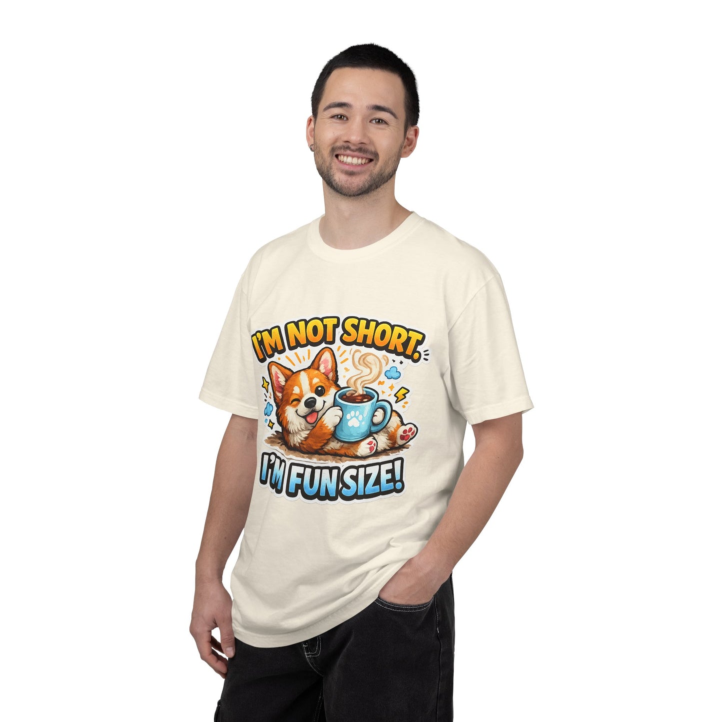 Corgi "I'm Not Short, I'm Fun Size" T-Shirt